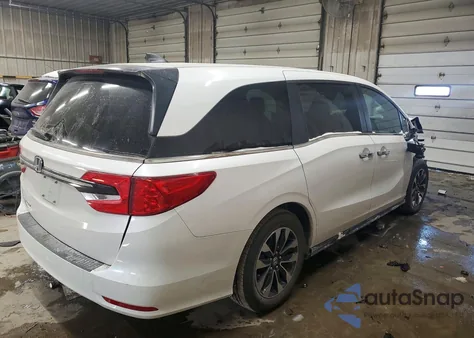 2024 Honda Odyssey Exl from USA, damaged, VIN 5FNRL6H61RB062497